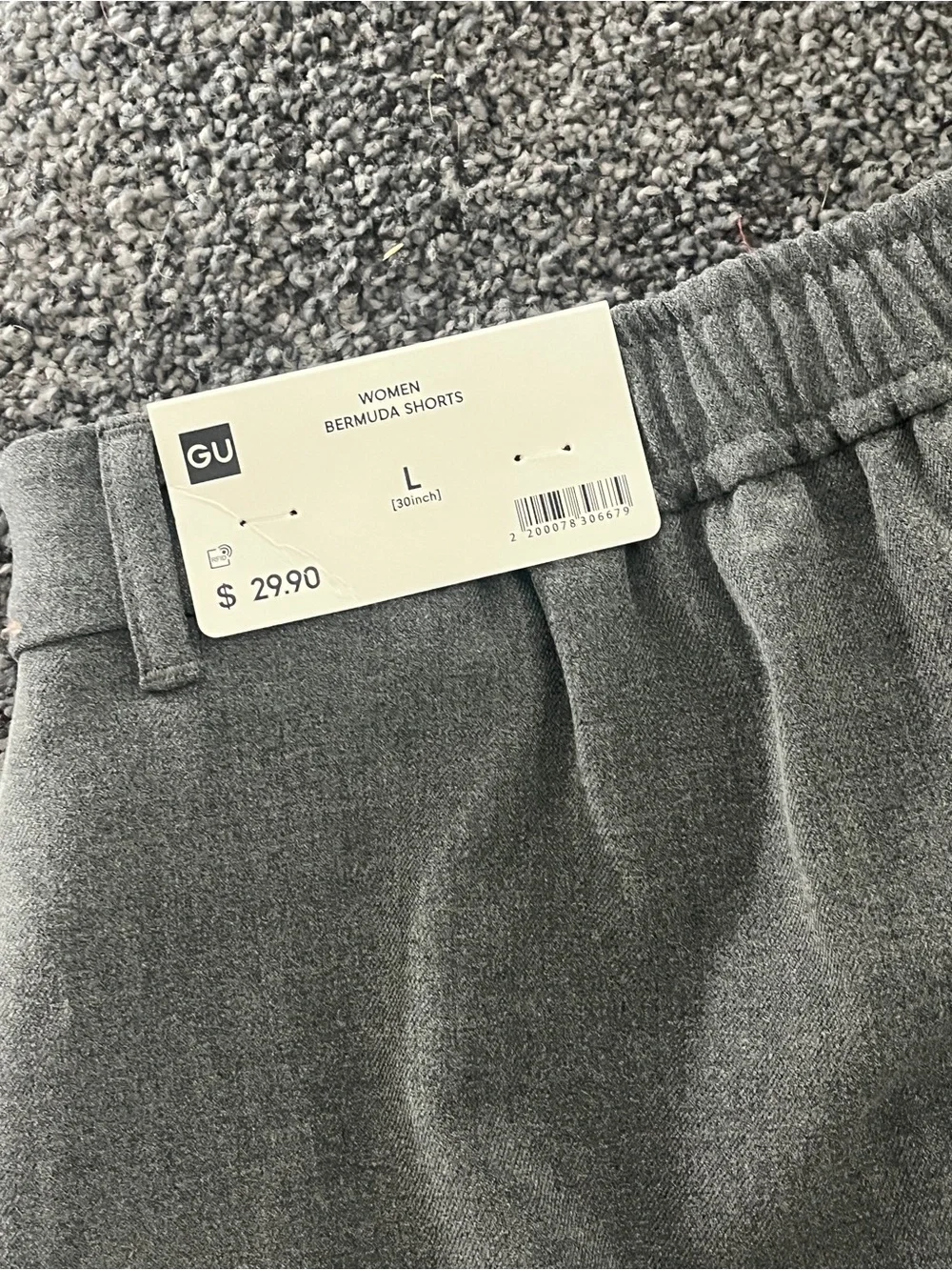 BAGGY SUIT SHORTS